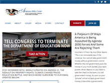 Tablet Screenshot of americanpolicy.org